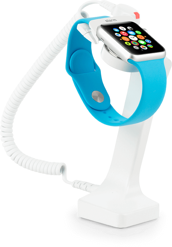 Thiết bị bảo vệ Apple Watch trưng bày