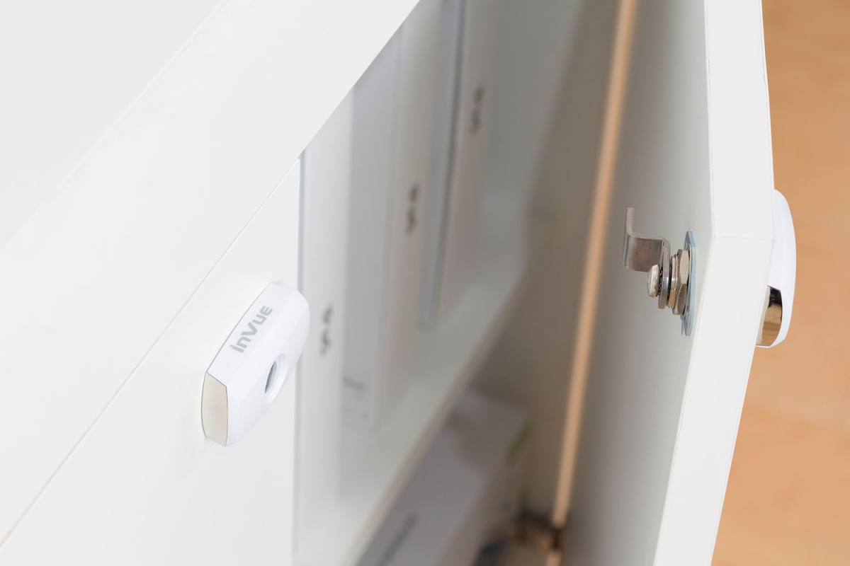 Khóa thông minh Cam Lock  sử dụng cho tủ đựng hàng hóa kéo mở 1 hoặc 2 cánh