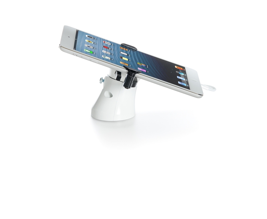 Thiết bị bảo vệ máy tính bảng Ipad Air trưng bày - mặt ngang