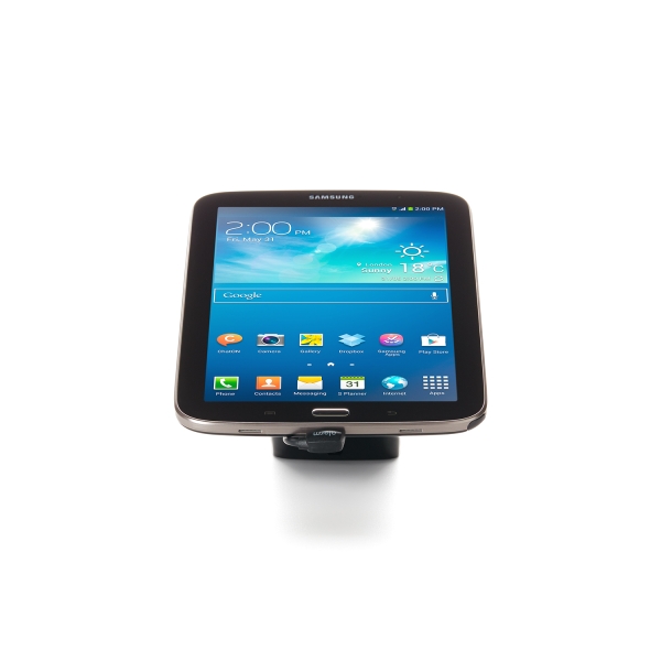 Thiết bị bảo vệ máy tính bảng Samsung Galaxy Tab trưng bày